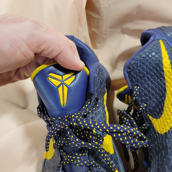 Size 9.5 - Nike Zoom Kobe 6 Imperial Purple 2011 US 10.5 NBA LAKERS kobe bryant - Picture 9 of 9